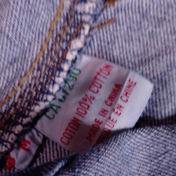 Vintage 90s NEVADA Blue Denim Overalls Workwear UNISEX