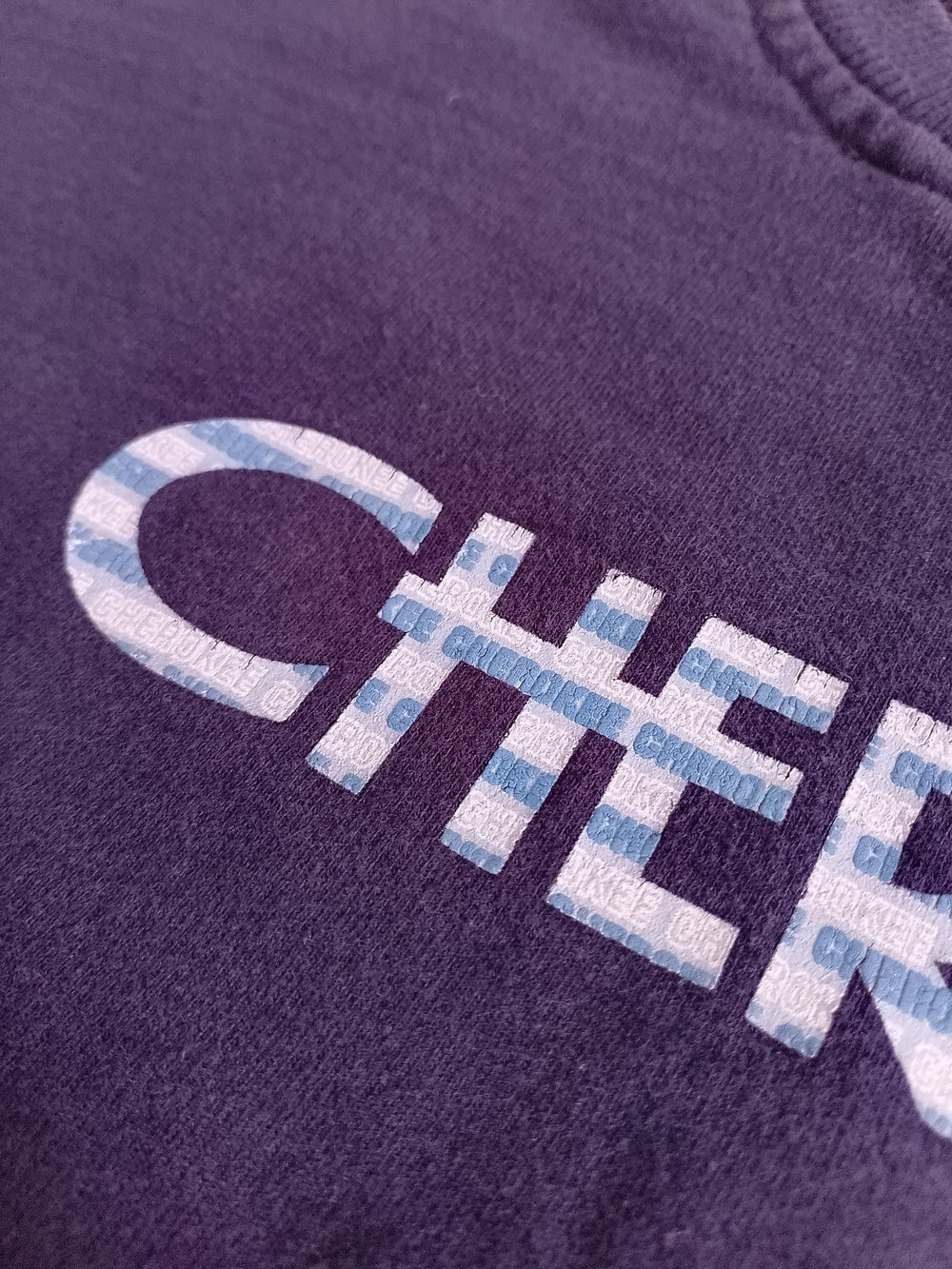 Vintage 90s Cherokee Navy Logo Crewneck Sweatshirt
