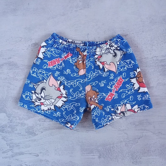 Vintage 1993 TOM AND JERRY GRAPHIC PRINT SHORTS KIDS