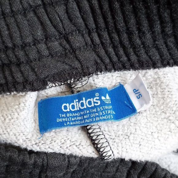 Vintage ADIDAS Big Logo Print Down Leg Sweater Pants