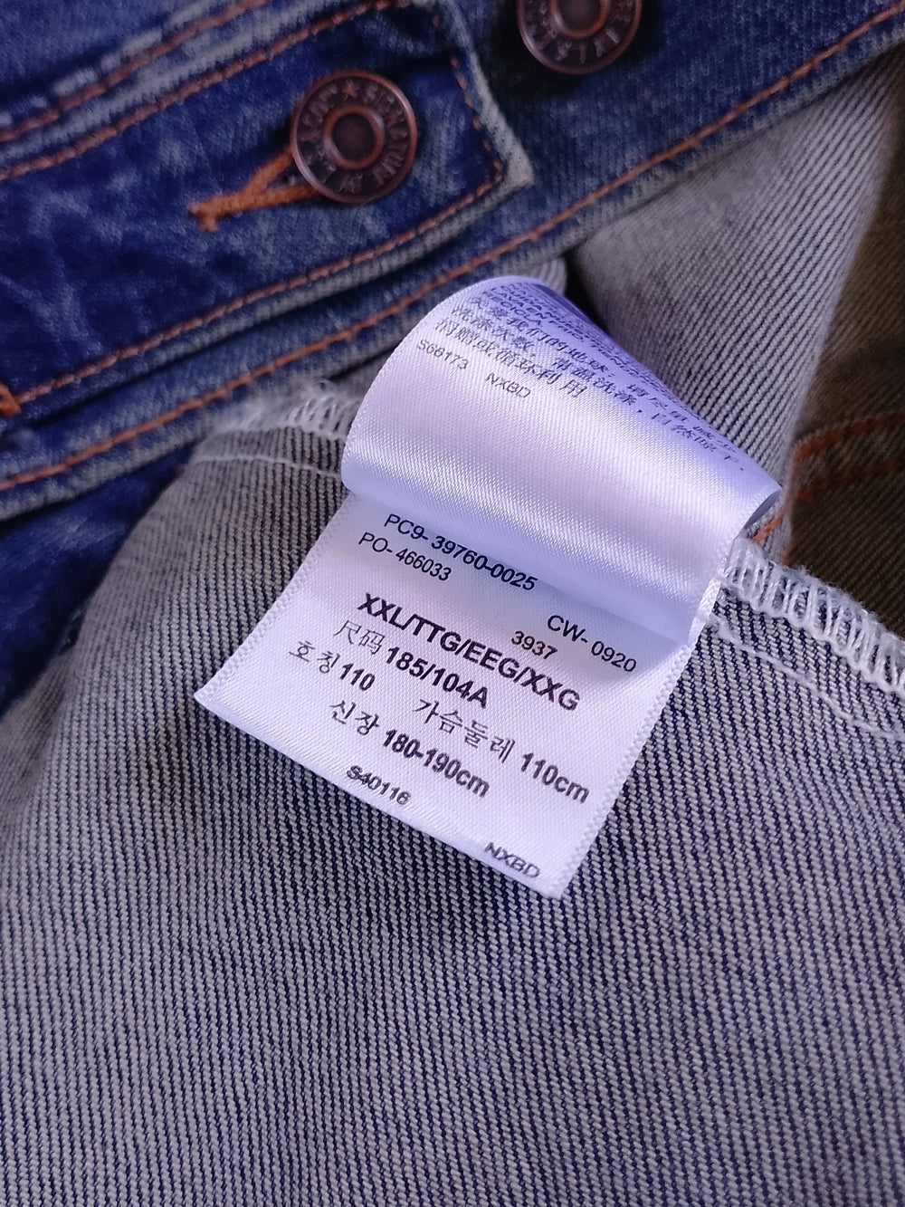 LEVIS SIGNATURE STRAUSS DENIM JACKET