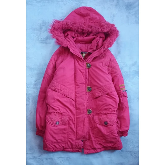 VINTAGE 90s ISPO Winter Red Parka UNISEX