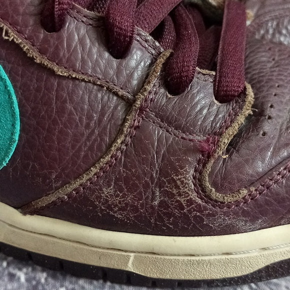 Nike Dunk Premium SB Deep Burgundy/Aquamarine 313171 601 Size 9