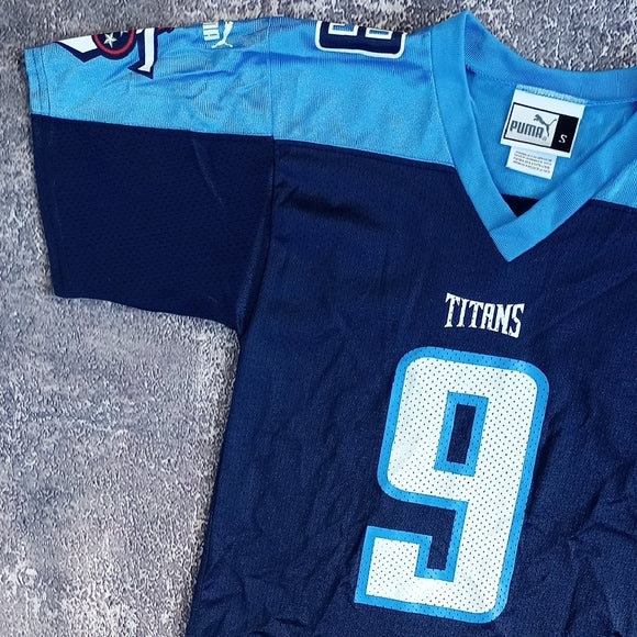 Vintage PUMA NFL TENNESSEE TITANS MCNAIR #9 Jersey WOMENS