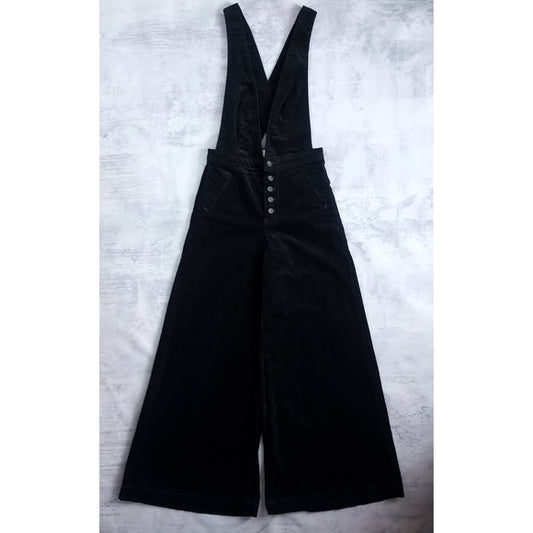 We The Free Corduroy Jumpsuit Overalls Flare Legs OB714214 RN#66170