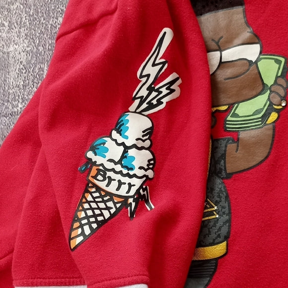 Simpson Style Gucci Mane Guwop BRRR Ice Cream cone Hoodie FRPLY