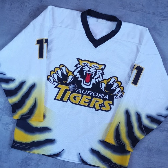 AURORA TIGERS HOCKEY JERSEY #11