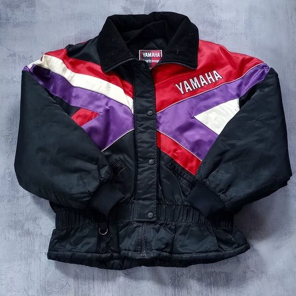 Vintage Yamaha Sportswear Racing Jacket LADIES PURPLE RED