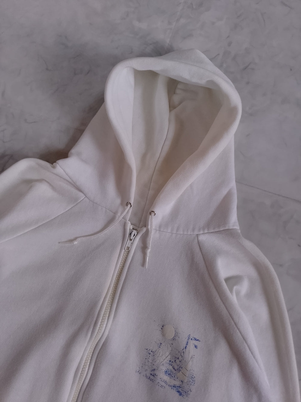 Vintage 90 Faded Sailboats Hoodie
