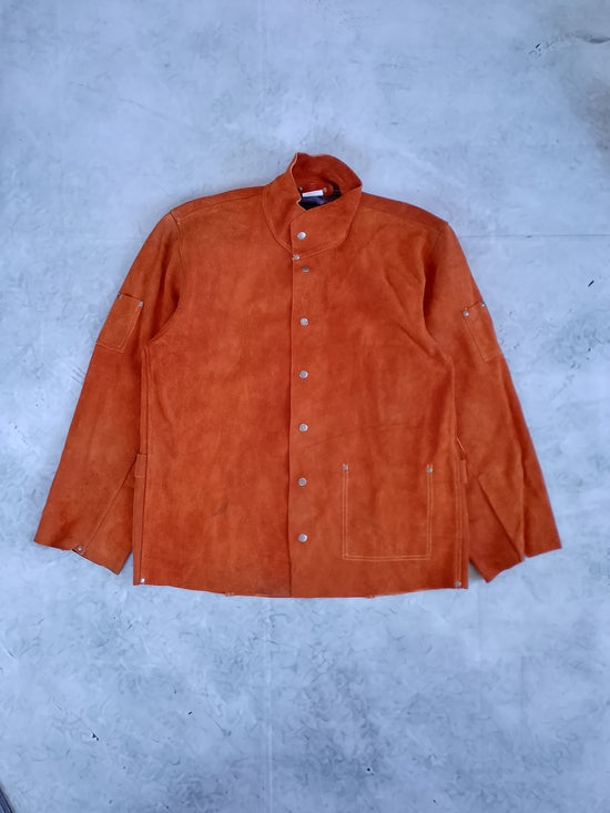 STEINER Suede/Leather Orange Workwear Welding Jacket