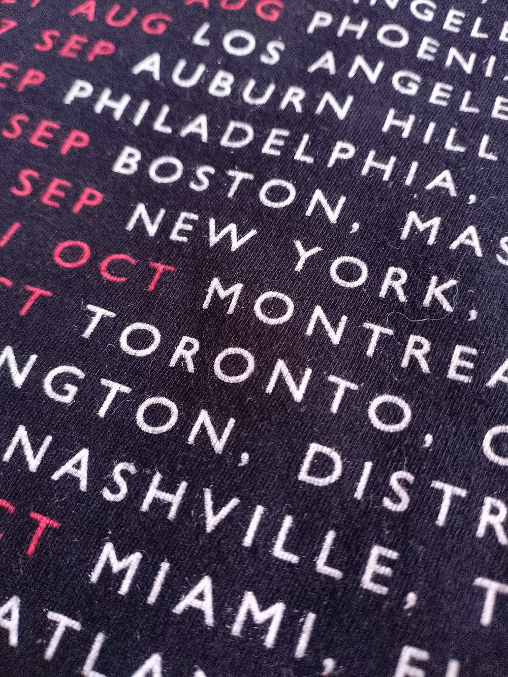 ADELE LIVE 2016 Tour T-SHIRT