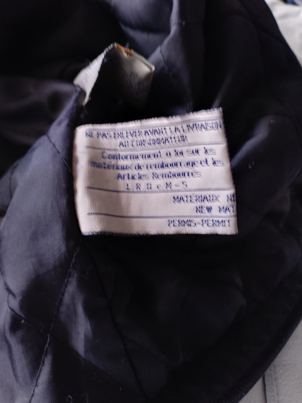 Vintage 90s Men's Black Leather Button-Front Jacket UNISEX R&R