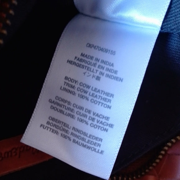 Leather MADEWELL The Puff Crossbody Bag