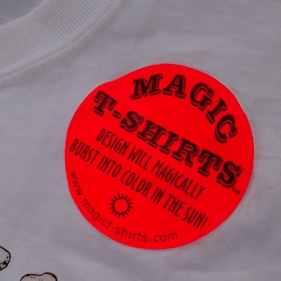 Vintage 90s FROGS GLOW IN THE DARK T-SHIRT