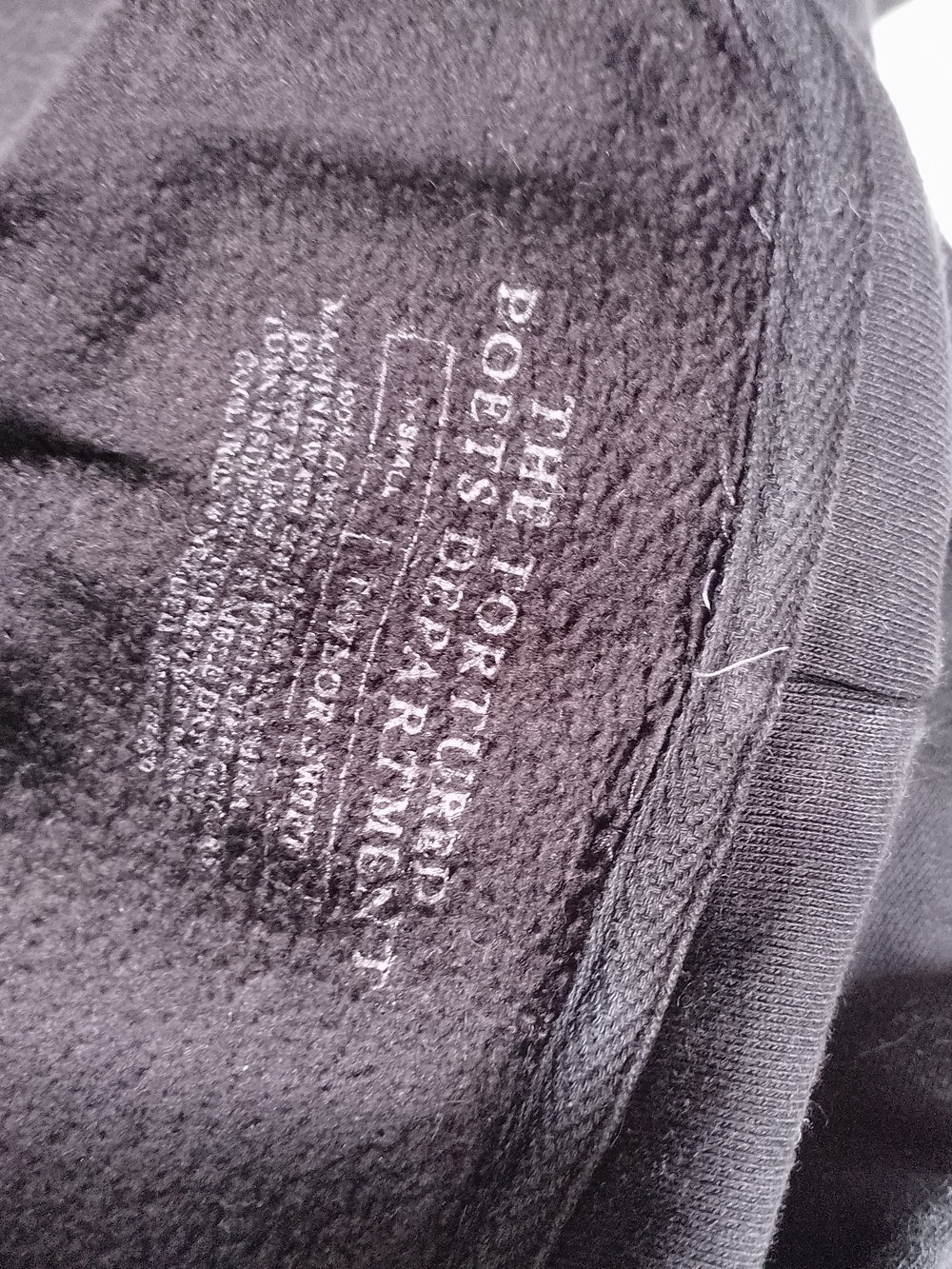 Taylor Swift The Tortured Poets Department black hoodie