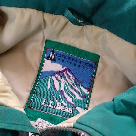 VINTAGE 1980s L.L. BEAN WINTER JACKET North Col Outerwear GORE-TEX