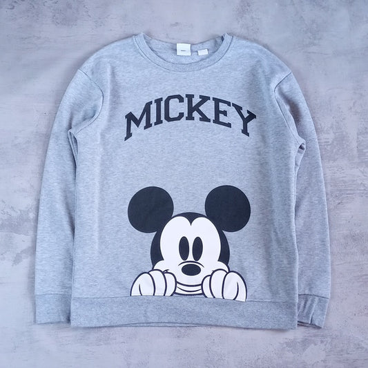 DISNEY MICKEY MOUSE PEEKING HEAD Crewneck