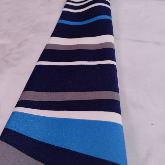 Christian Dior Blue and Tan Men's Tie Tain and Air Balloon