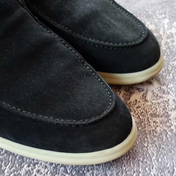 Loro Piana Gok Open Walk Ankle Boot