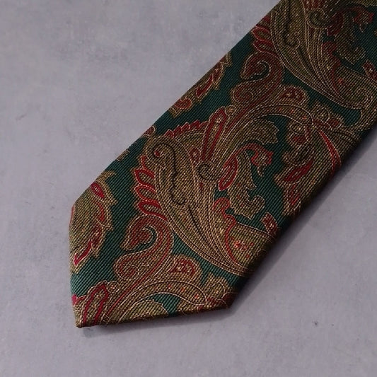 THOMAS PINK MADE IN ITALY TIE Elegant Paisley Silk Tie