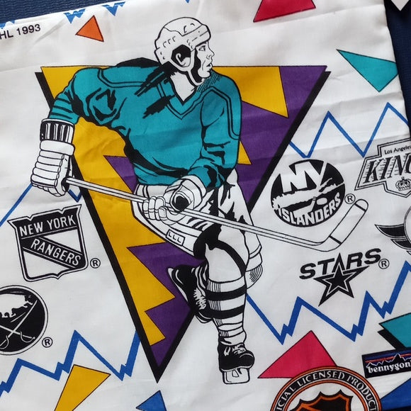 Vintage 1993 NHL TEAMS Custom Reworked Bennygonia Essential Multi-Purpose Bag