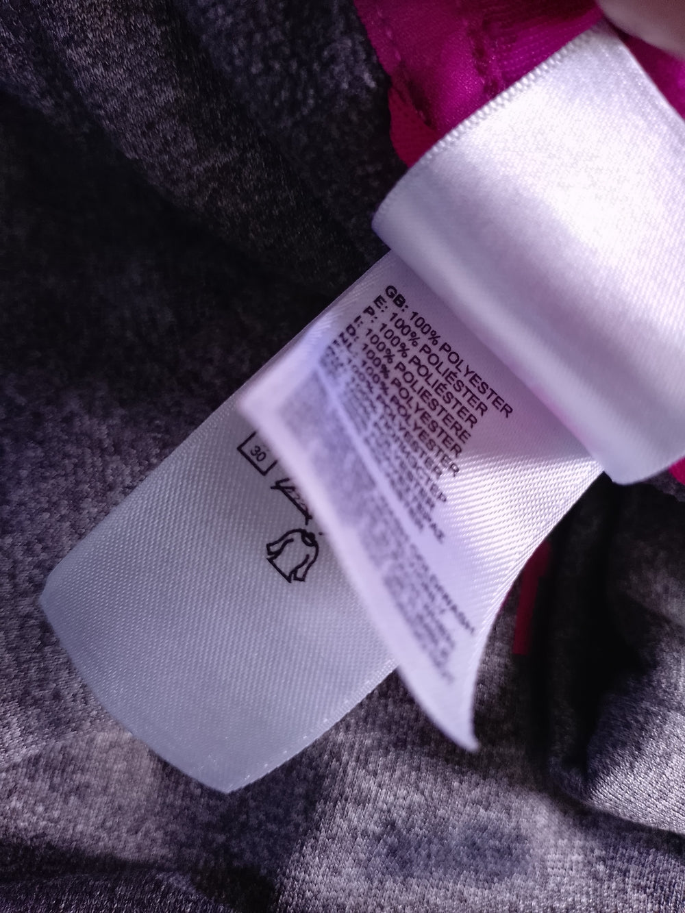 The North Face Hoodie with Pink Logo