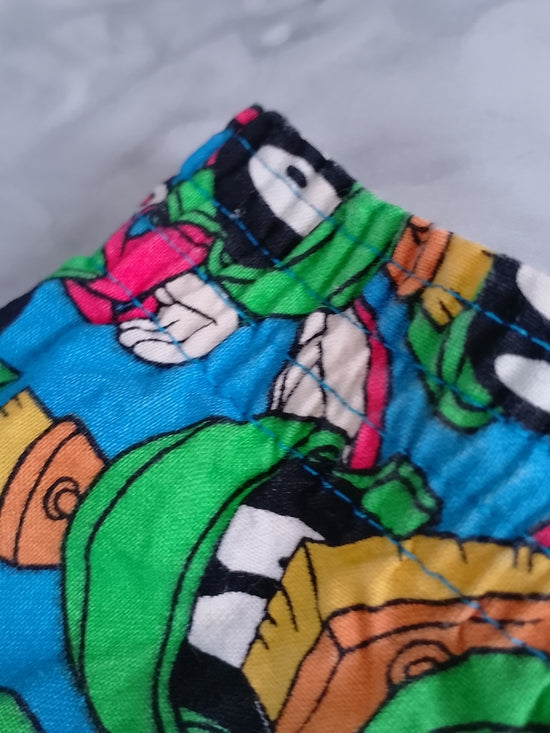 Vintage 1994 AOP Looney Tunes Marvin the Martian Booty Shorts