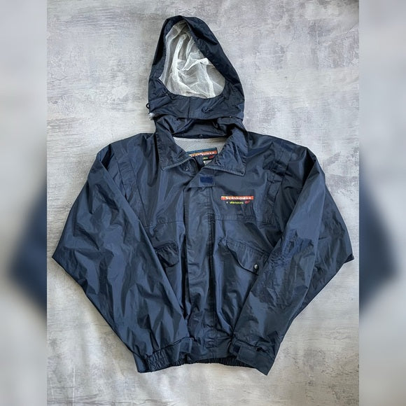 Vintage 90s Sunshowers Wetskins Windbreaker Jacket UNISEXw