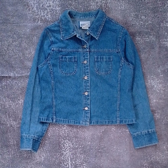 Vintage '90s Express Blues Denim Jacket
