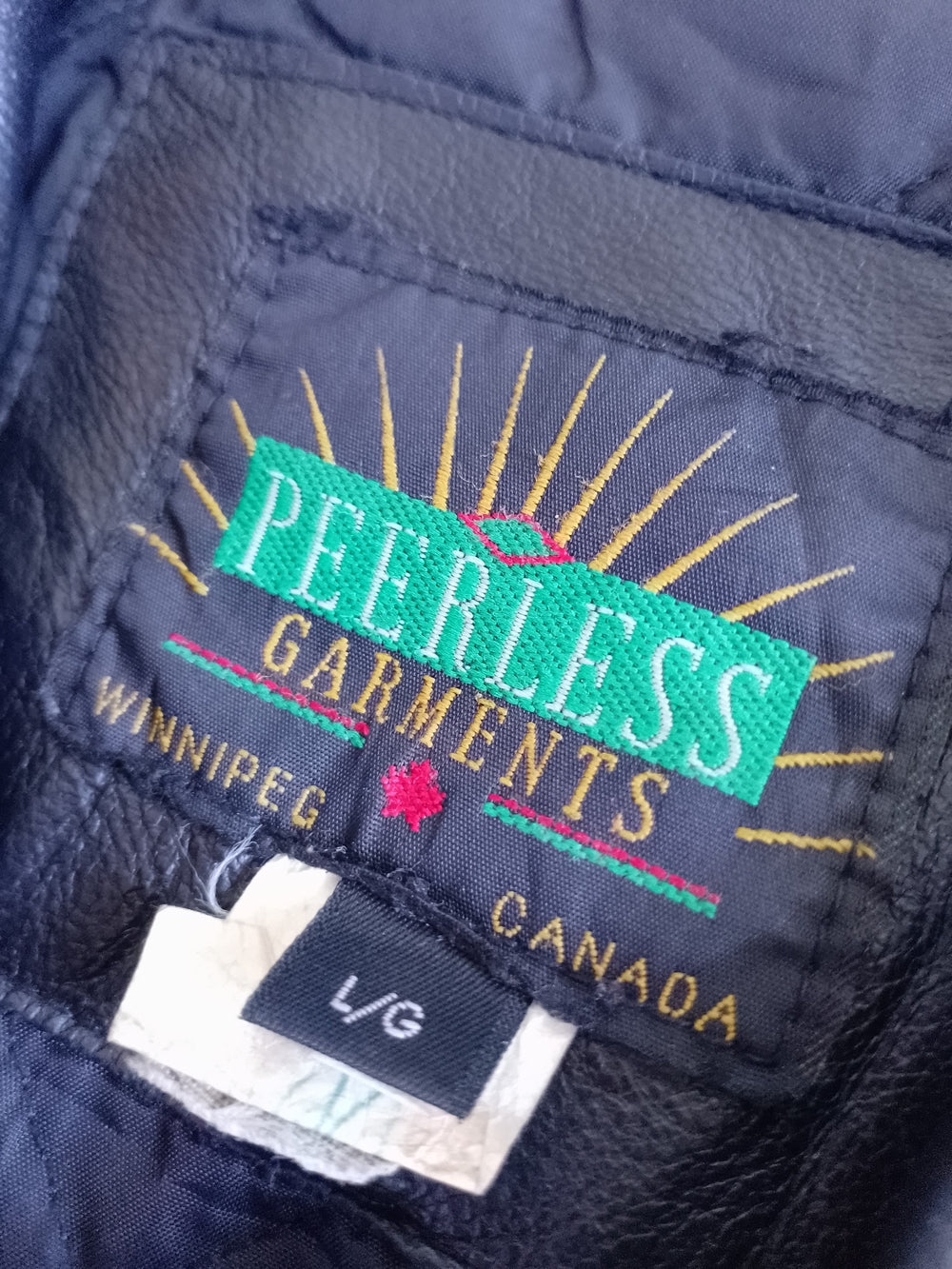 Vintage 90s Men's Black Leather Button-Front Coat Classic Style