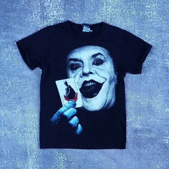 Vintage 1989 Batman Jack Nicholson Joker T-Shirt Single Stitch UNISEX