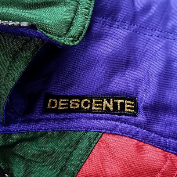 Vintage 90s Descente Funky Colour Block Winter Jacket