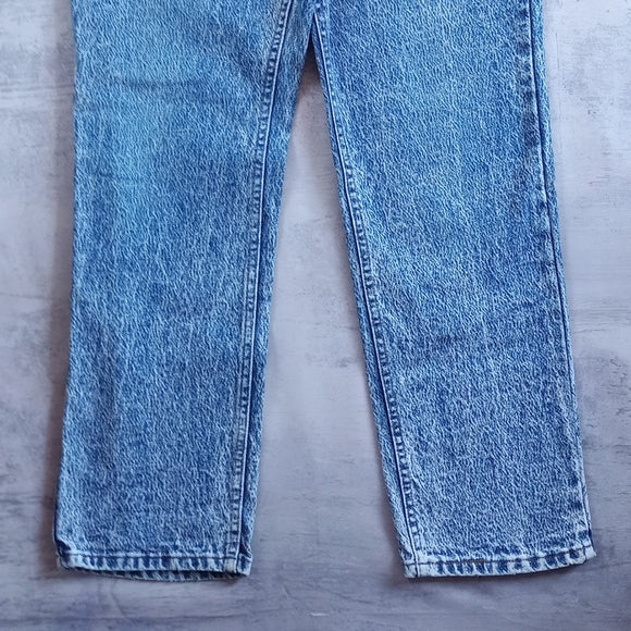 Vintage 1980s Lee Storm Rider Stone Wash Denim Jeans