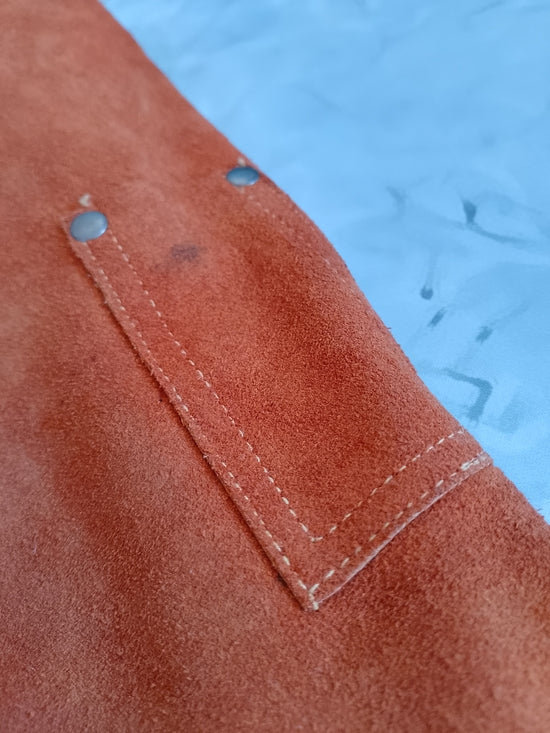 STEINER Suede/Leather Orange Workwear Welding Jacket