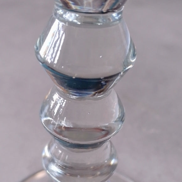 4 Vintage Art Deco Ruby Glass Wine Water Goblets Ruby Stemware Clear Knob Stem