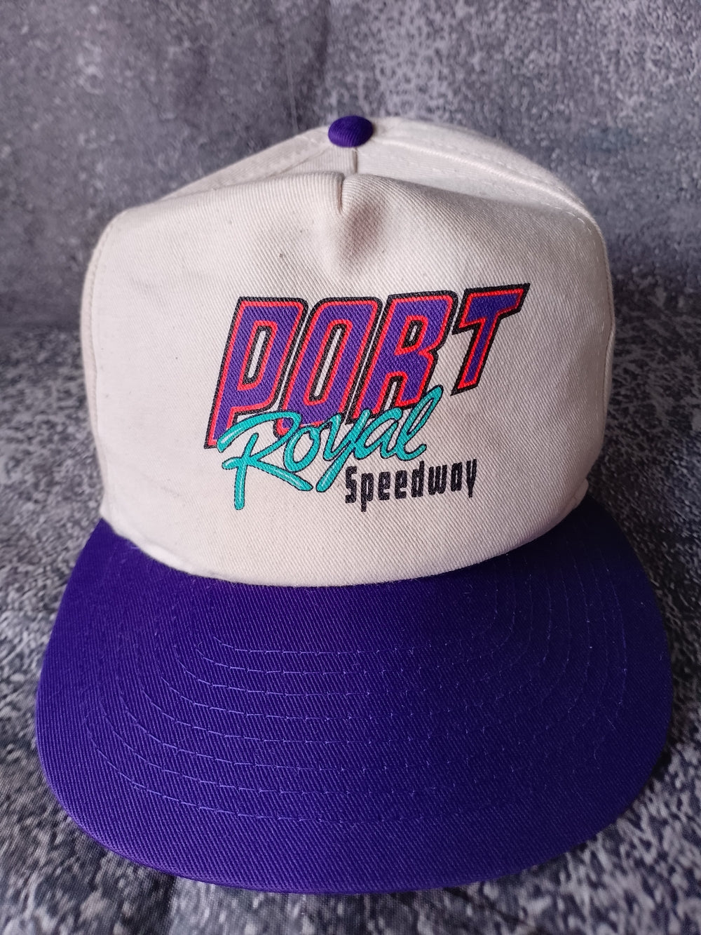 Vintage PORT ROYAL SPEEDWAY SNAP BACK HAT