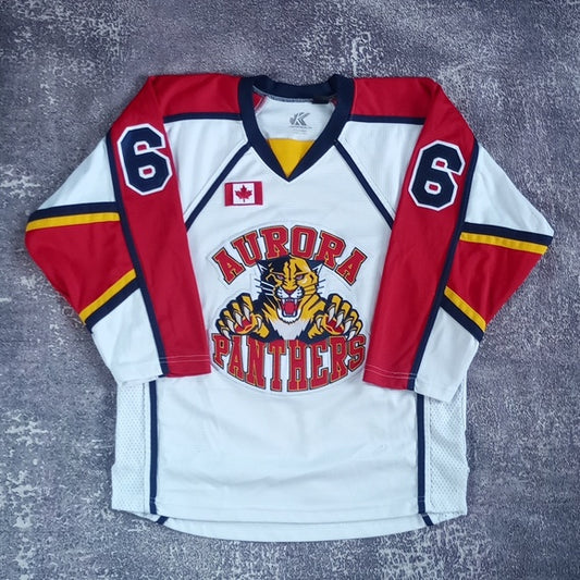 Aurora Panthers #66 Hartman Hockey Jersey