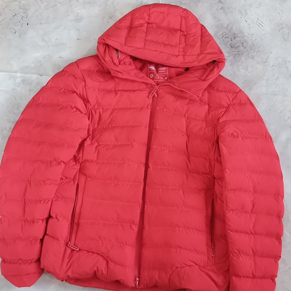 T WORLD PARKA PUKEN CON CORRO RED PUFFER JACKET