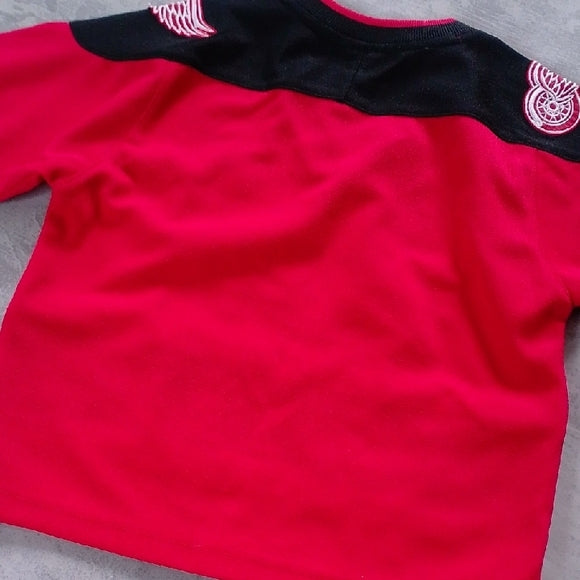 VINTAGE 90s Red Wings Kids Hockey Jersey