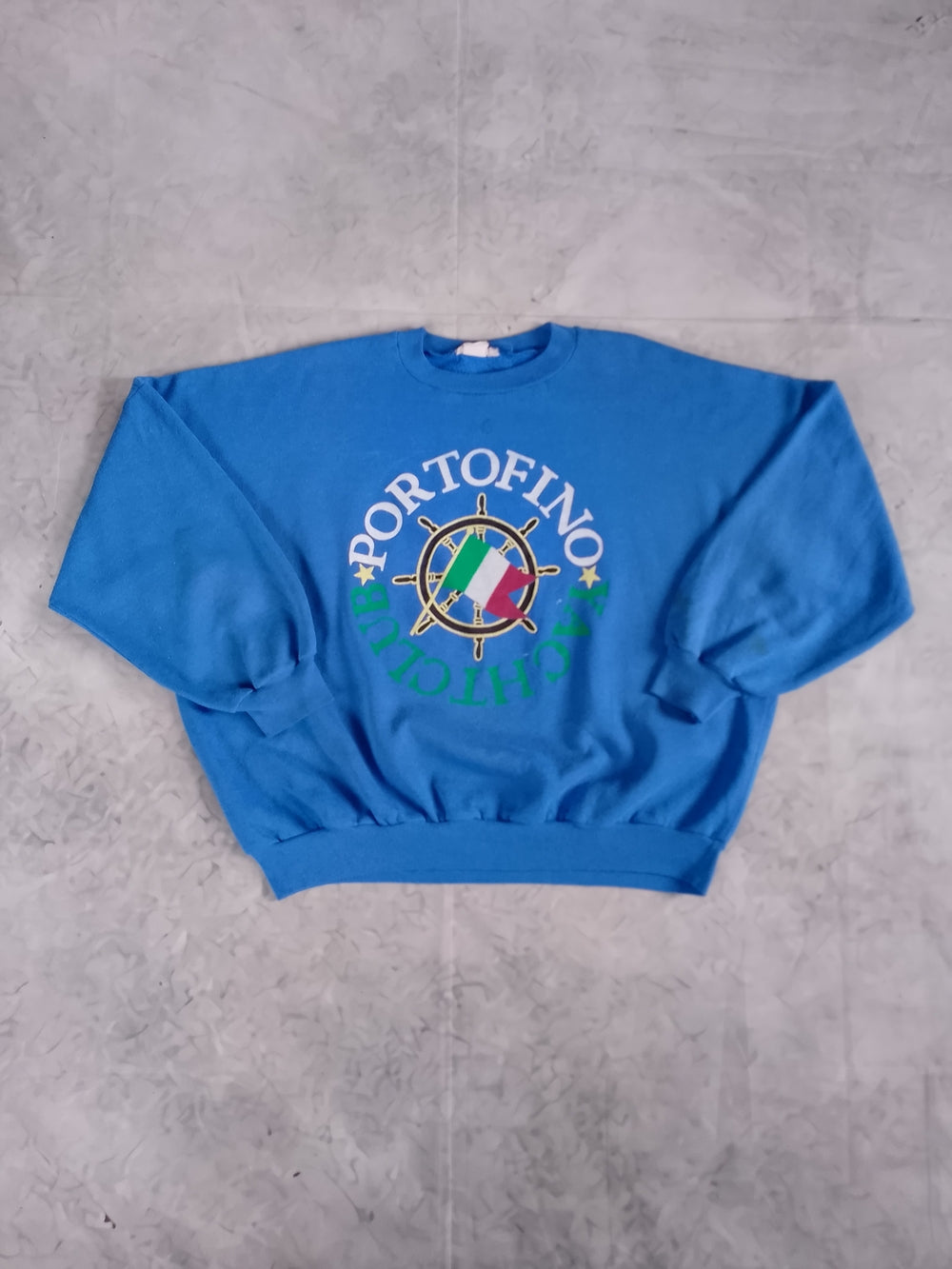 Vintage 90s PORTOFINO YACHT CLUB Crewneck Sweater UNISEX