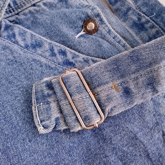 Vintage 90s SARGENT PEPPER JEANSWEAR Blue Denim Overalls Workwear UNISEX