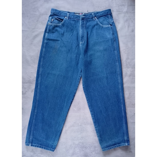 Vintage Y2K EXCO DENIM BIG BAGGY JEANS WIDE