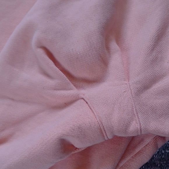 Reebok Women's Peach Hoodie Sweatshirt VINTAGE STYLE