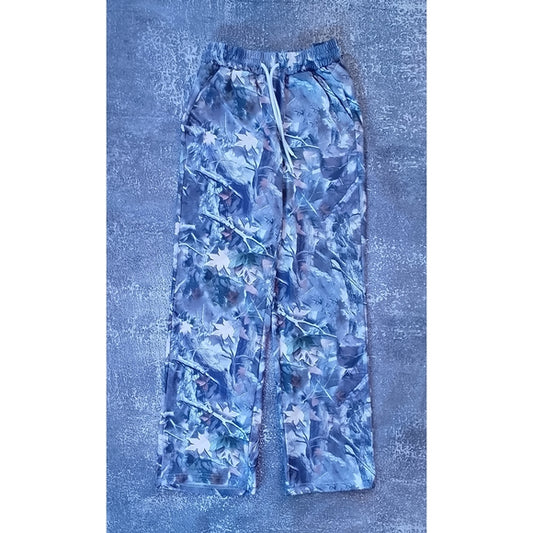 Camouflage Print Sweat Pants