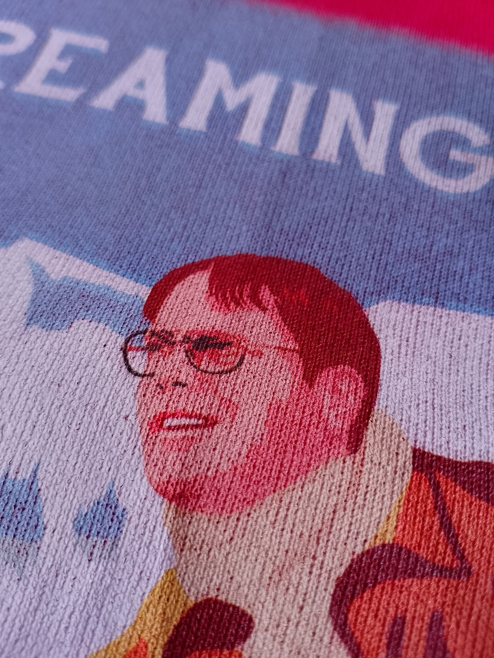 The Office: Dreaming Of a Dwight Christmas Skiing Crewneck Sweater