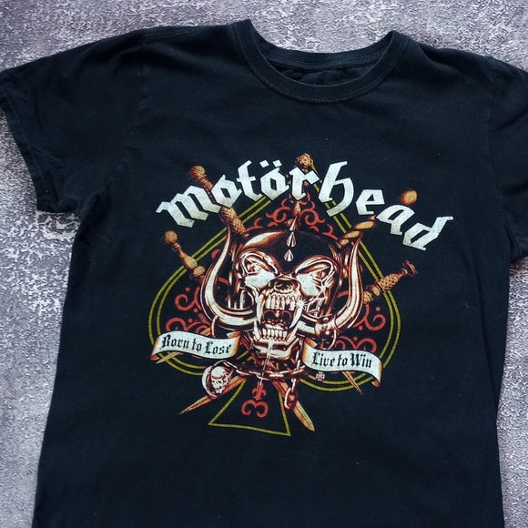 Motorhead Born TO Lose Live TO Win Band Graphic T-Shirt UNISEX