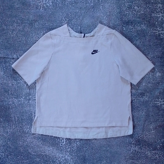 Nike Women's Short Sleeve Cream Tee