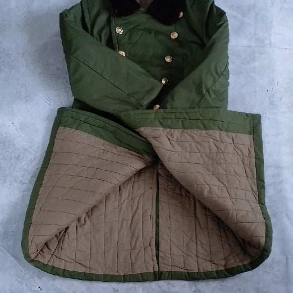 Vintage 60s-70s Chinese Extreme Cold Weather Double Breasted Military Overcoat