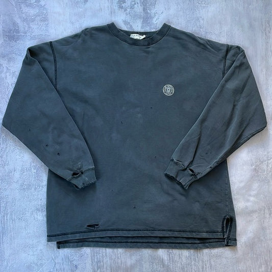 Vintage Distressed Club Monaco Crewneck Sweater Small Logo