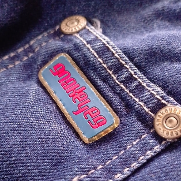 Vintage 90s SNAKE EYES BIG BAGGY WIDE DENIM JEANS JNCO-TYPE UNISEX